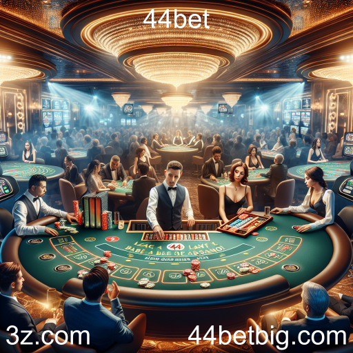 Experiência Imersiva no Cassino ao Vivo da 44bet